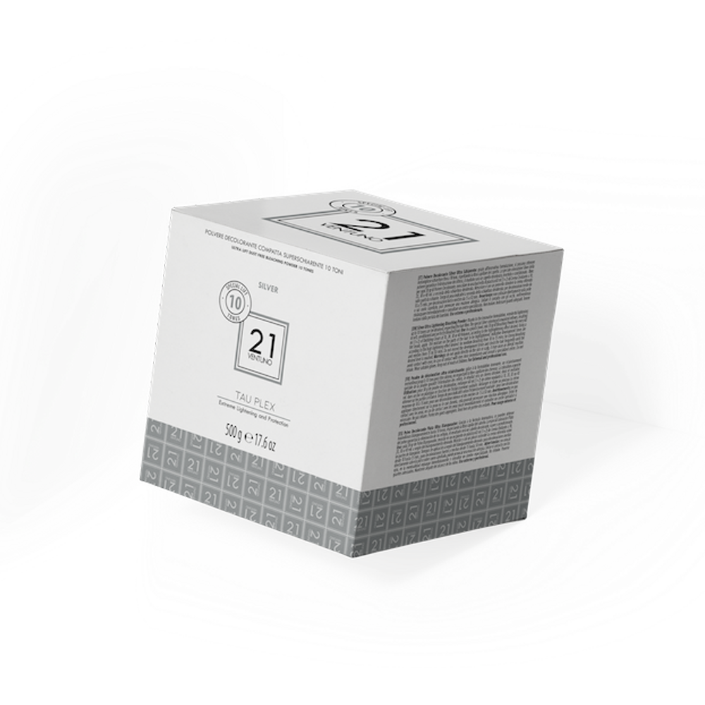 21VENTUNO Ultra Lift Dust Free Bleaching Powder 10 Tones Silver 500 g